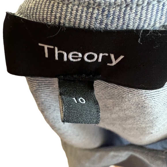 THEORY Alexandra Ruffle One Shoulder Dress - Picture 7 of 7